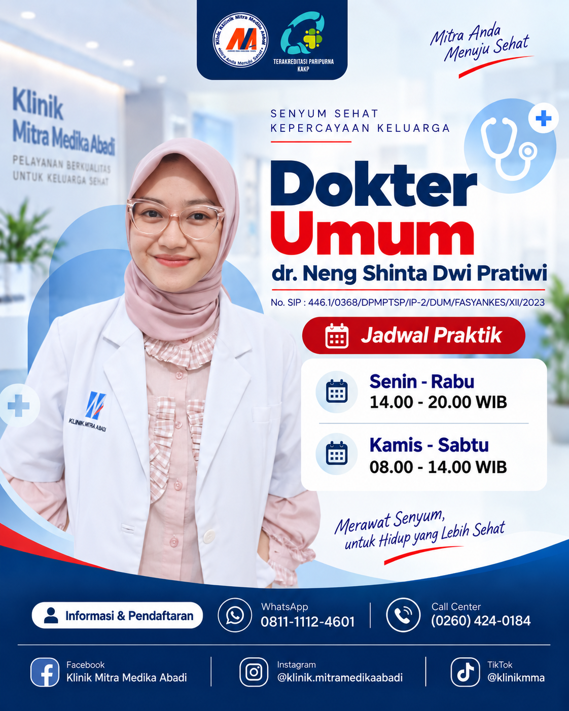 Jadwal dr. Neng Shinta Dwi Pratiwi